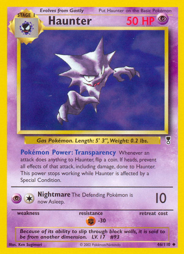 Haunter (46/110) [Legendary Collection] | Card Merchant Takapuna