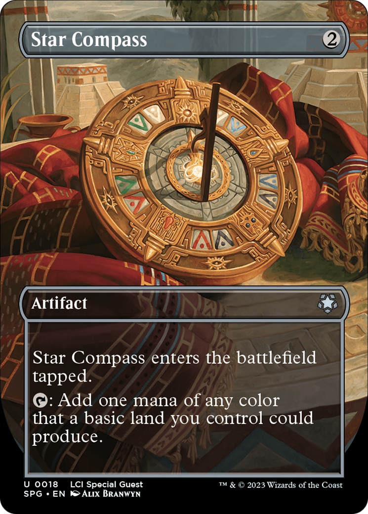 Star Compass (Borderless) [The Lost Caverns of Ixalan Special Guests] | Card Merchant Takapuna