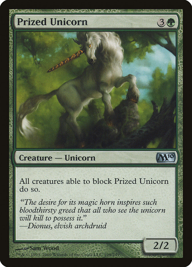 Prized Unicorn [Magic 2010] | Card Merchant Takapuna