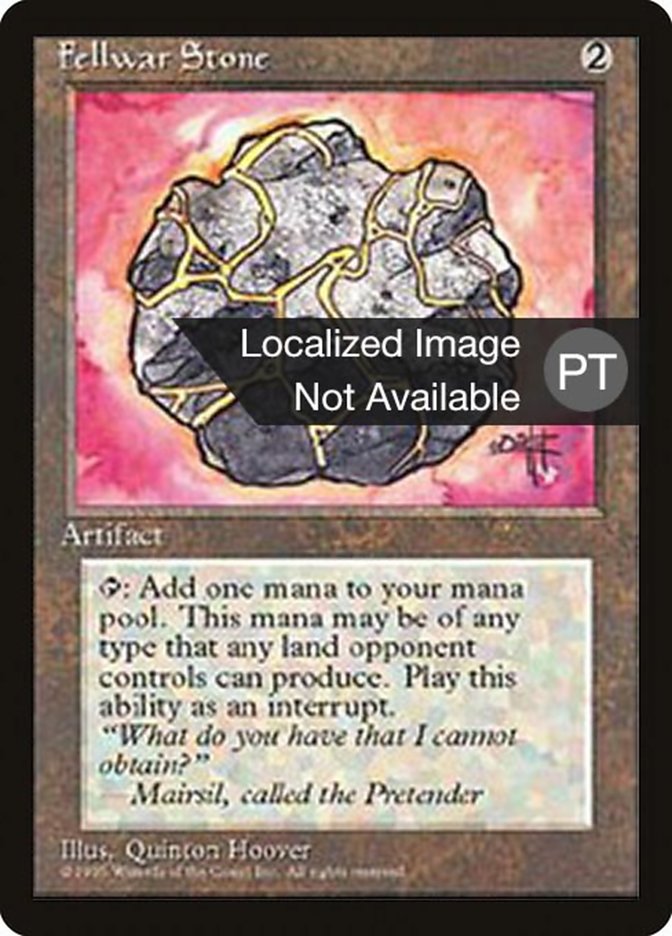 Fellwar Stone [Fourth Edition (Foreign Black Border)] | Card Merchant Takapuna