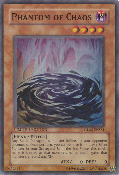 Phantom of Chaos [GLAS-ENSE1] Super Rare | Card Merchant Takapuna