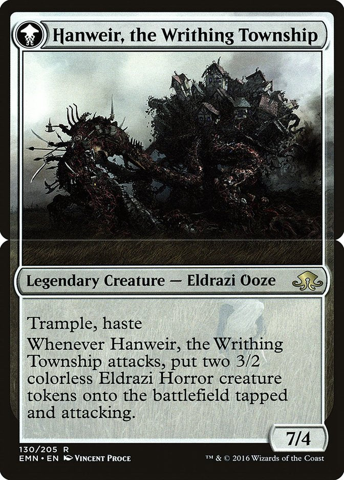 Hanweir, the Writhing Township [Eldritch Moon Prerelease Promos] | Card Merchant Takapuna