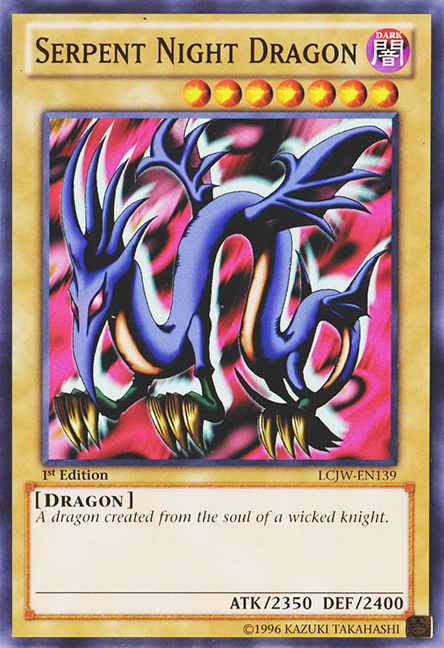 Serpent Night Dragon [LCJW-EN139] Common | Card Merchant Takapuna