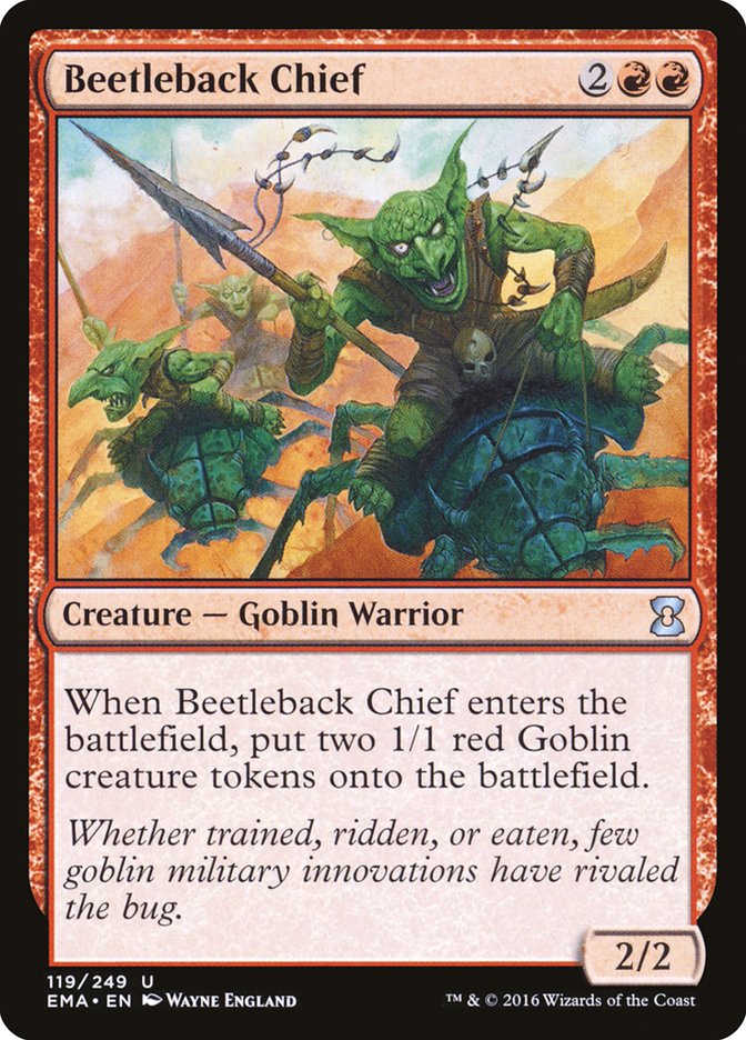 Beetleback Chief [Eternal Masters] | Card Merchant Takapuna