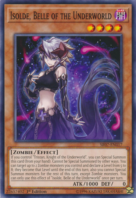 Isolde, Belle of the Underworld [SR07-EN017] Common | Card Merchant Takapuna