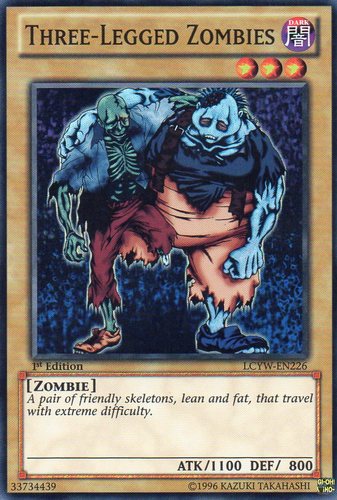 Three-Legged Zombies [LCYW-EN226] Super Rare | Card Merchant Takapuna