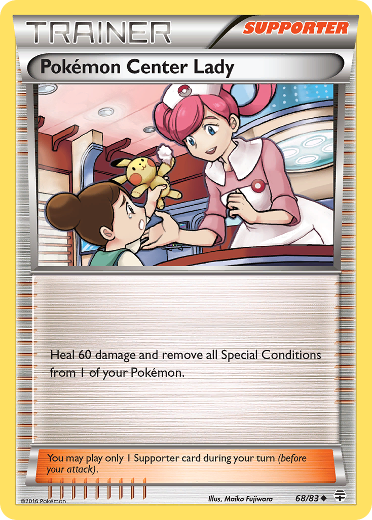 Pokemon Center Lady (68/83) [XY: Generations] | Card Merchant Takapuna