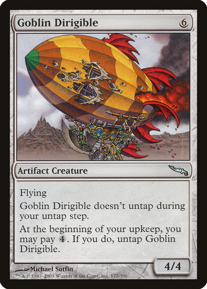 Goblin Dirigible [Mirrodin] | Card Merchant Takapuna