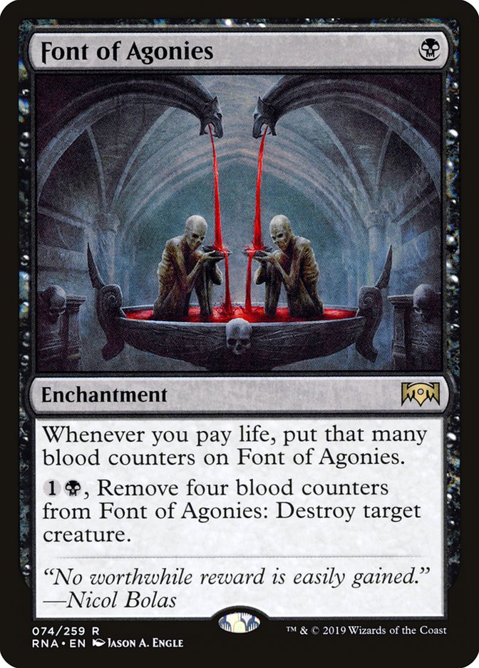 Font of Agonies [Ravnica Allegiance] | Card Merchant Takapuna