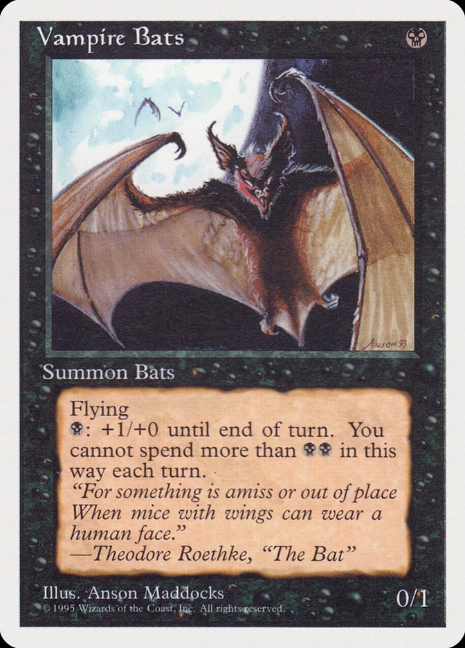 Vampire Bats [Rivals Quick Start Set] | Card Merchant Takapuna