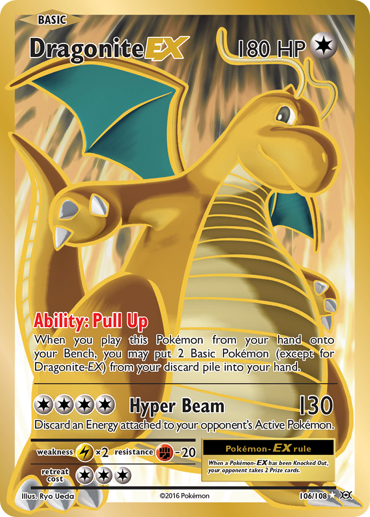 Dragonite EX (106/108) [XY: Evolutions] | Card Merchant Takapuna