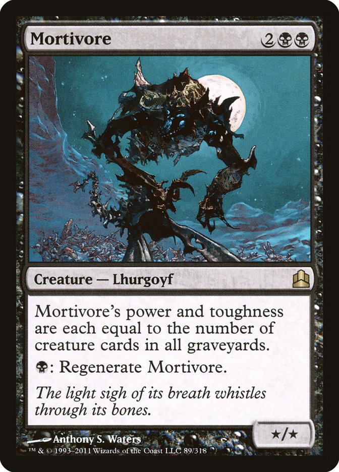 Mortivore [Commander 2011] | Card Merchant Takapuna