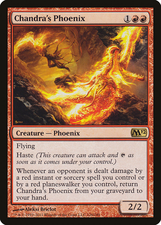 Chandra's Phoenix [Magic 2012] | Card Merchant Takapuna