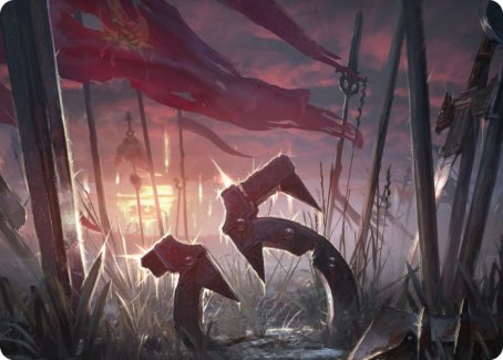 Field of Ruin Art Card [Innistrad: Midnight Hunt Art Series] | Card Merchant Takapuna