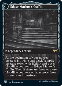 Edgar, Charmed Groom // Edgar Markov's Coffin [Innistrad: Double Feature] | Card Merchant Takapuna