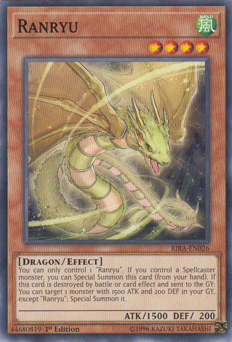 Ranryu [RIRA-EN026] Common | Card Merchant Takapuna