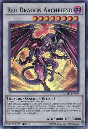 Red Dragon Archfiend [LC5D-EN069] Ultra Rare | Card Merchant Takapuna