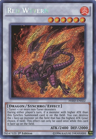 Red Wyvern [HSRD-EN022] Secret Rare | Card Merchant Takapuna