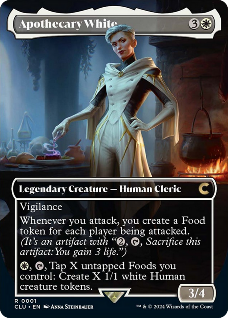 Apothecary White (Borderless) [Ravnica: Clue Edition] | Card Merchant Takapuna