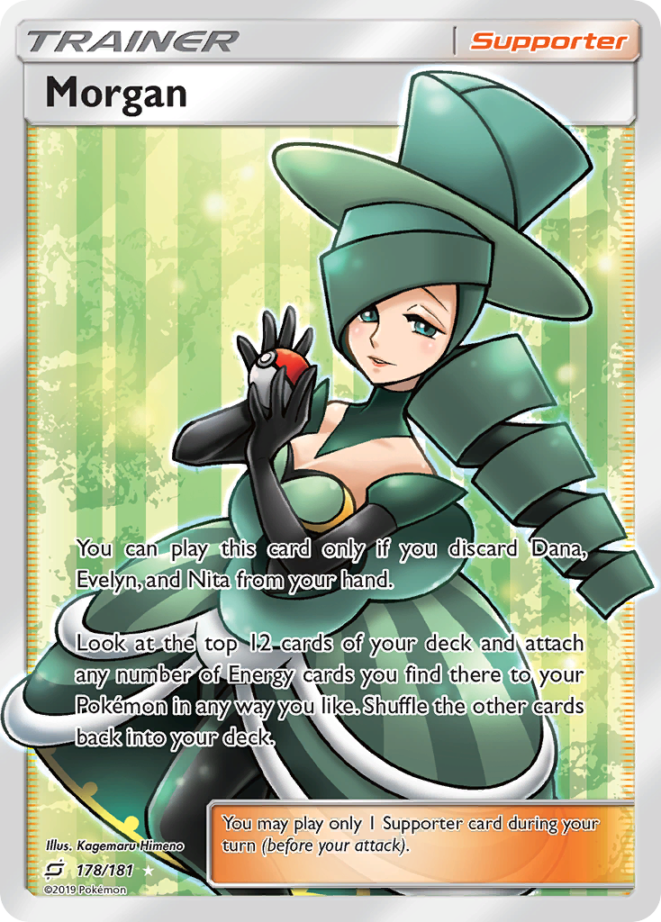 Morgan (178/181) [Sun & Moon: Team Up] | Card Merchant Takapuna