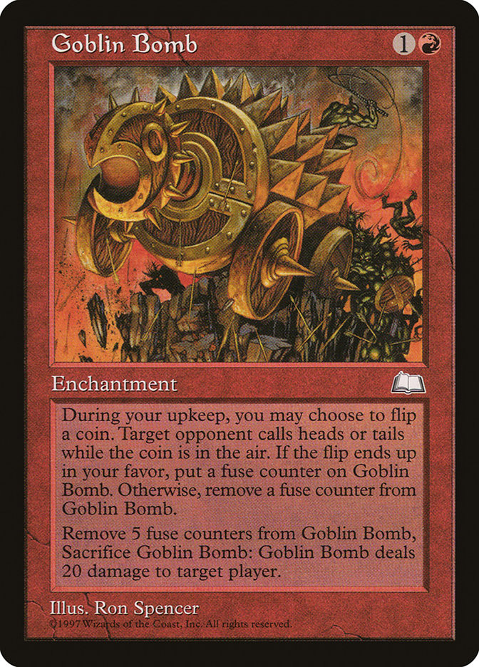 Goblin Bomb [Weatherlight] | Card Merchant Takapuna