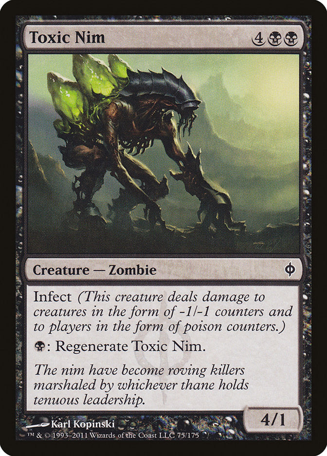 Toxic Nim [New Phyrexia] | Card Merchant Takapuna