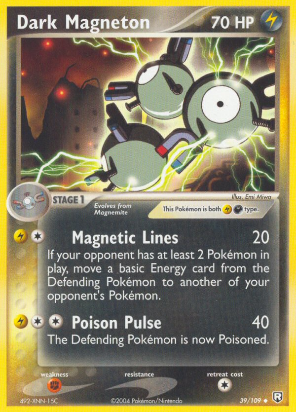 Dark Magneton (39/109) [EX: Team Rocket Returns] | Card Merchant Takapuna