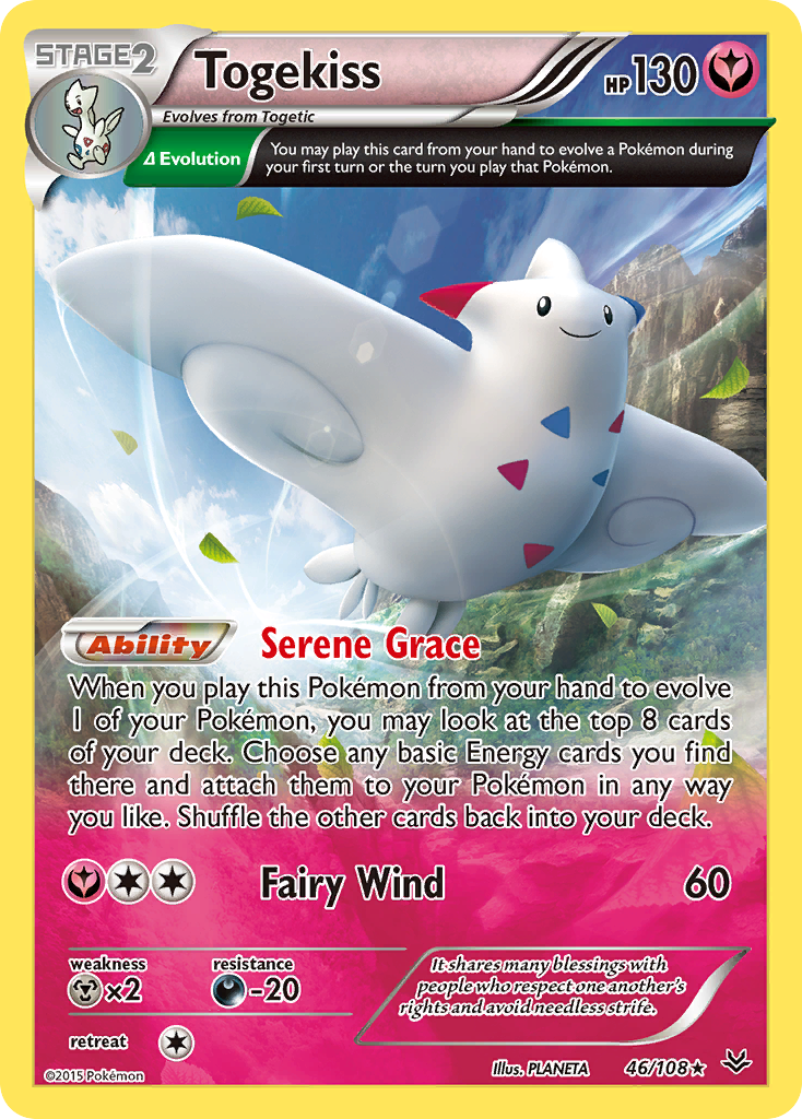 Togekiss (46/108) [XY: Roaring Skies] | Card Merchant Takapuna