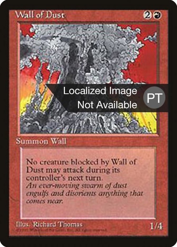 Wall of Dust [Fourth Edition (Foreign Black Border)] | Card Merchant Takapuna