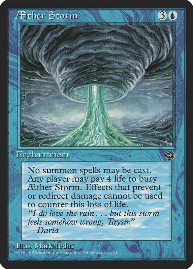 Aether Storm [Homelands] | Card Merchant Takapuna