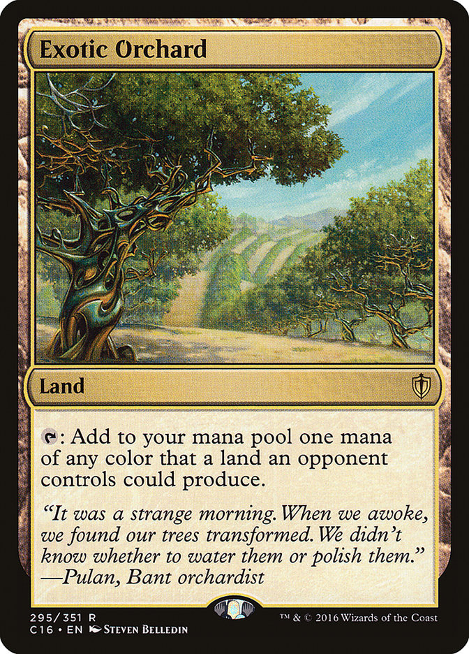 Exotic Orchard [Commander 2016] | Card Merchant Takapuna