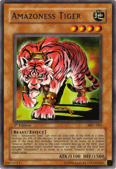 Amazoness Tiger [MFC-063] Rare | Card Merchant Takapuna