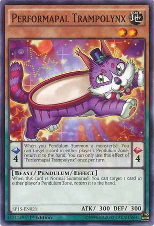 Performapal Trampolynx [SP15-EN021] Common | Card Merchant Takapuna