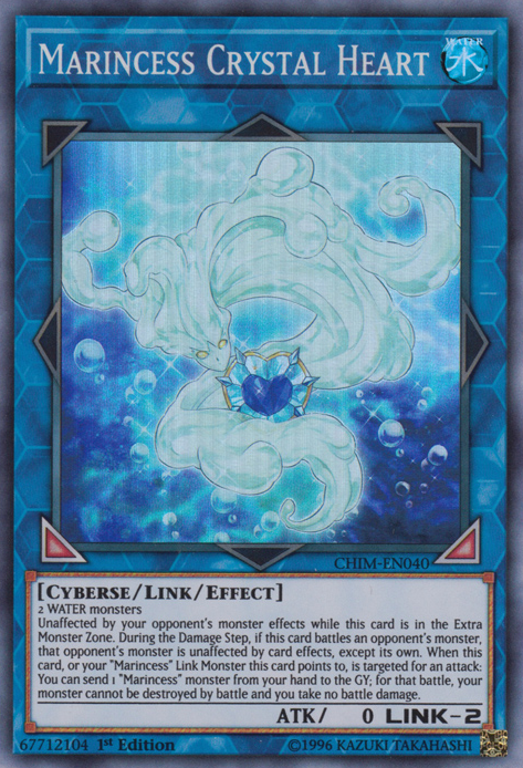 Marincess Crystal Heart [CHIM-EN040] Super Rare | Card Merchant Takapuna