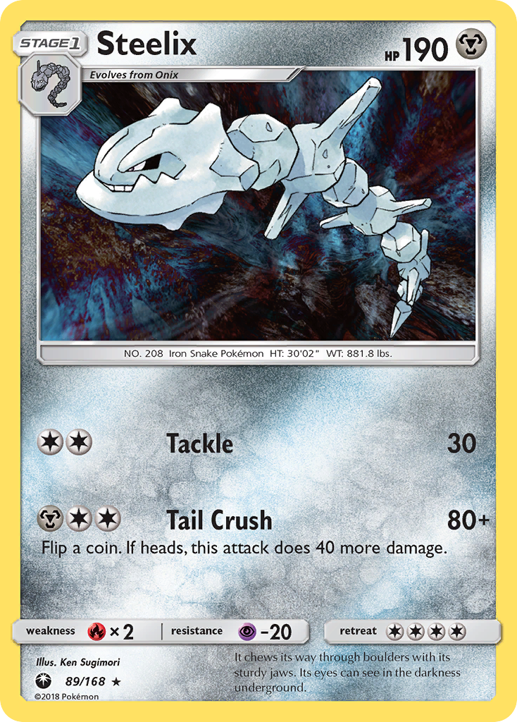 Steelix (89/168) [Sun & Moon: Celestial Storm] | Card Merchant Takapuna