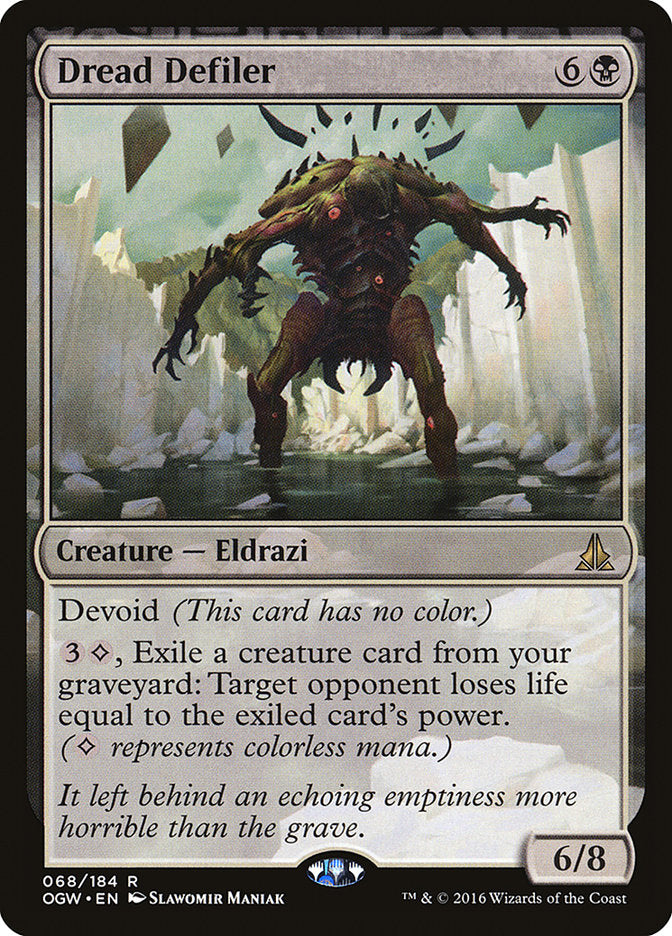 Dread Defiler [Oath of the Gatewatch] | Card Merchant Takapuna