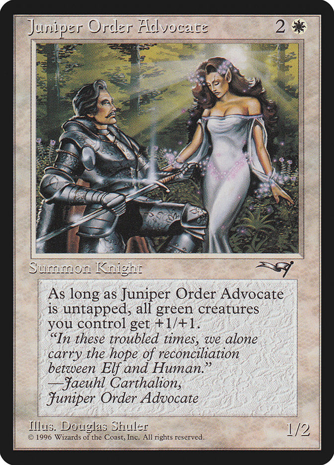 Juniper Order Advocate [Alliances] | Card Merchant Takapuna