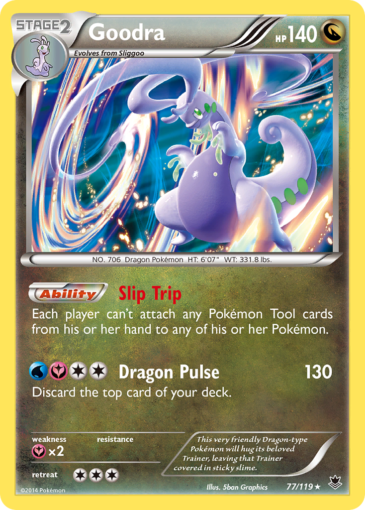 Goodra (77/119) [XY: Phantom Forces] | Card Merchant Takapuna