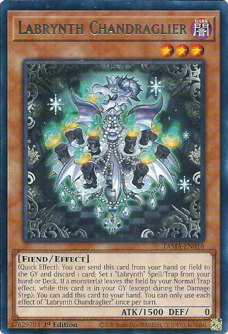 Labrynth Chandraglier [TAMA-EN018] Rare | Card Merchant Takapuna