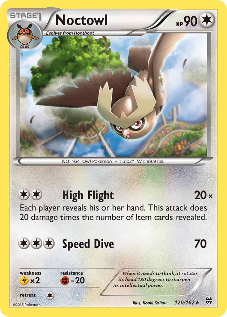 Noctowl (120/162) [XY: BREAKthrough] | Card Merchant Takapuna