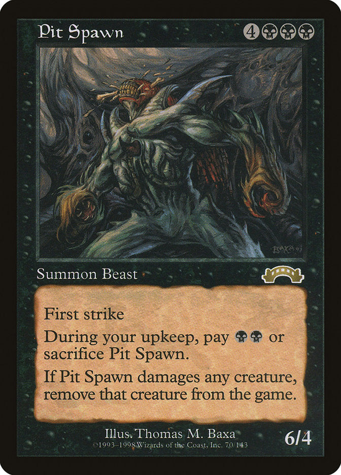 Pit Spawn [Exodus] | Card Merchant Takapuna