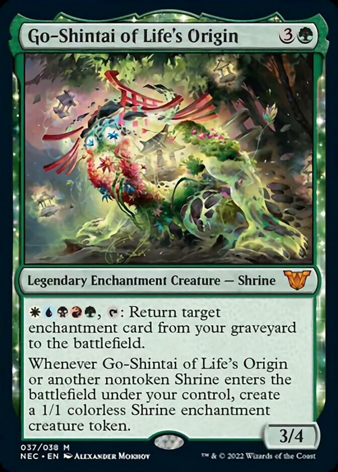 Go-Shintai of Life's Origin [Kamigawa: Neon Dynasty Commander] | Card Merchant Takapuna