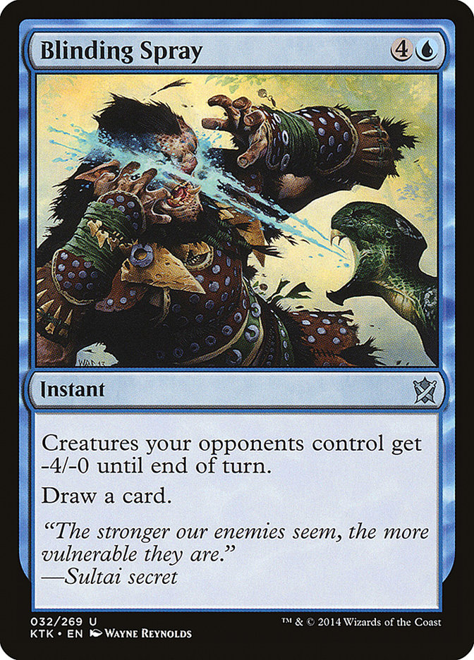 Blinding Spray [Khans of Tarkir] | Card Merchant Takapuna