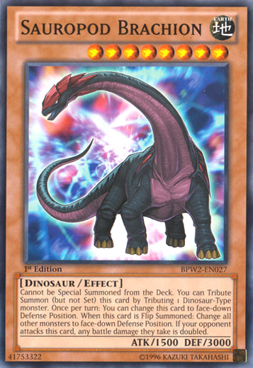 Sauropod Brachion [BPW2-EN027] Common | Card Merchant Takapuna