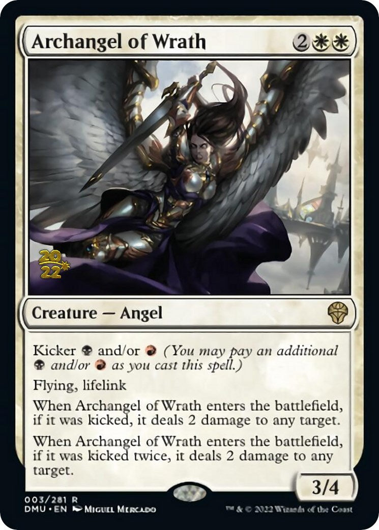 Archangel of Wrath [Dominaria United Prerelease Promos] | Card Merchant Takapuna