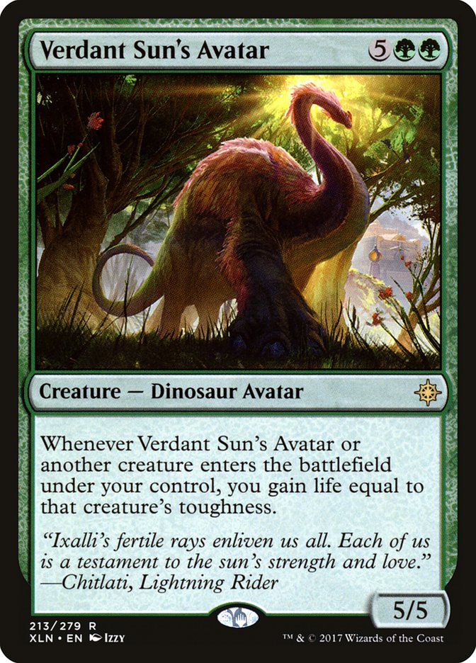 Verdant Sun's Avatar [Ixalan] | Card Merchant Takapuna