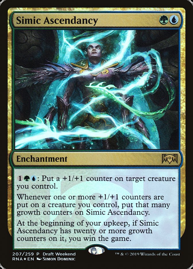 Simic Ascendancy (Draft Weekend) [Ravnica Allegiance Promos] | Card Merchant Takapuna