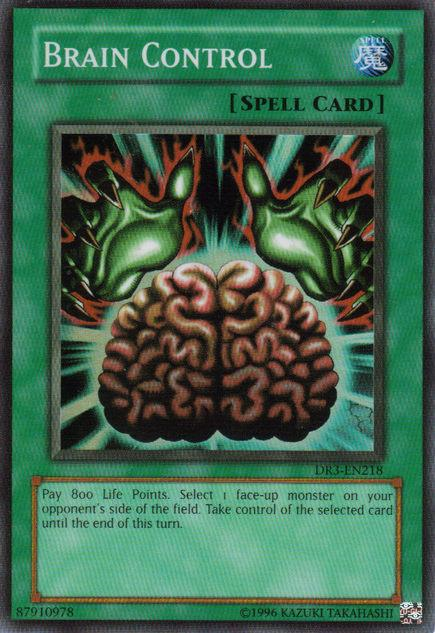 Brain Control [DR3-EN218] Super Rare | Card Merchant Takapuna