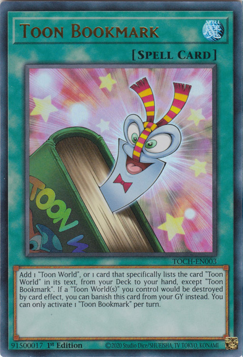 Toon Bookmark [TOCH-EN003] Ultra Rare | Card Merchant Takapuna