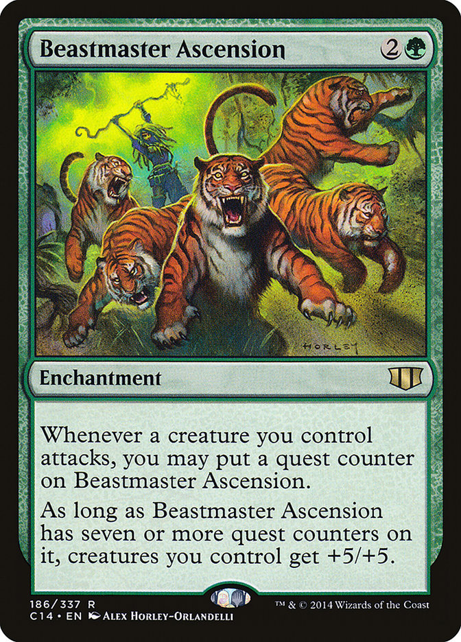 Beastmaster Ascension [Commander 2014] | Card Merchant Takapuna